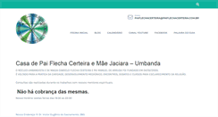 Desktop Screenshot of paiflechacerteira.com.br