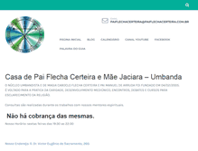 Tablet Screenshot of paiflechacerteira.com.br